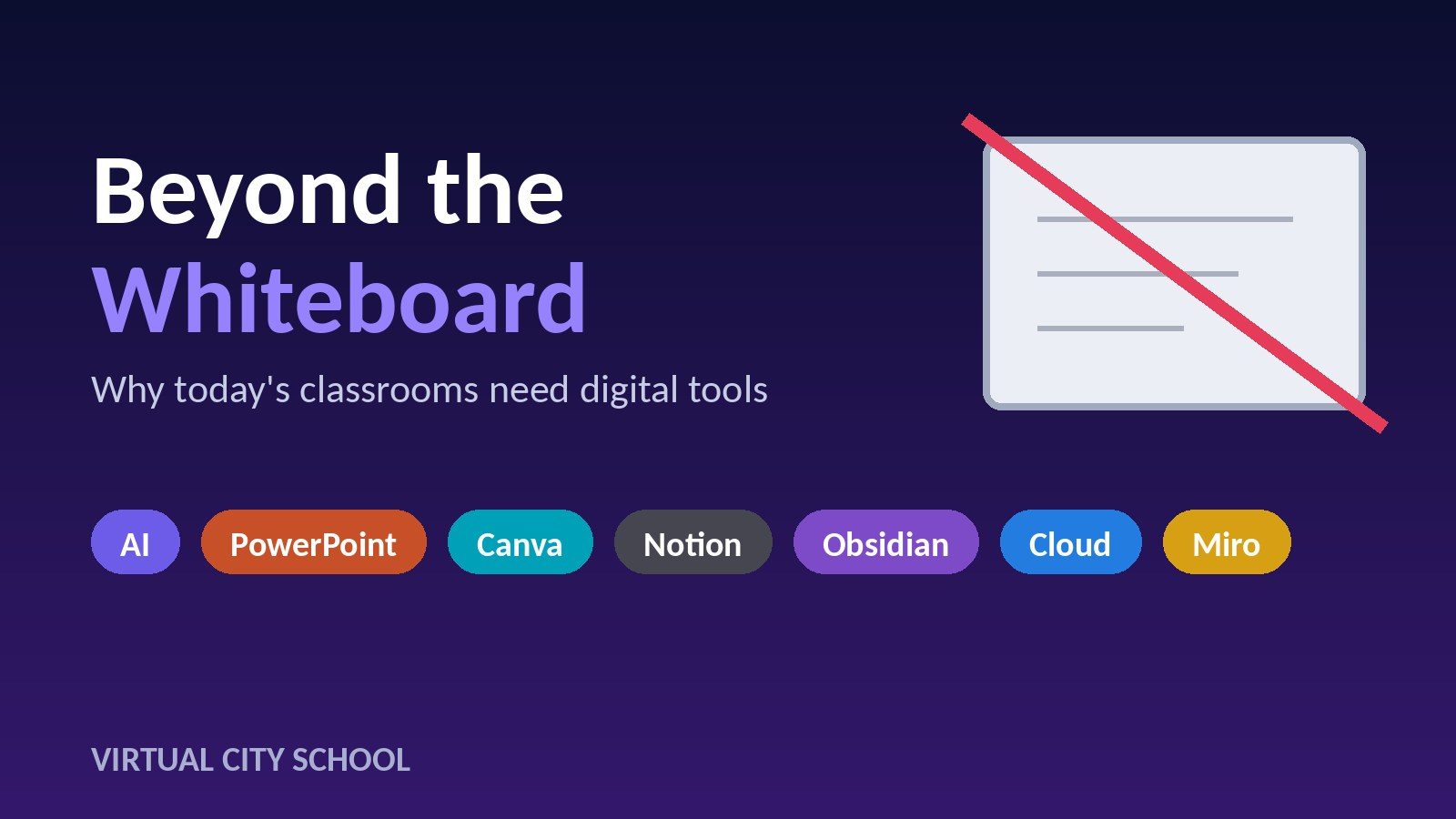 Beyond the Whiteboard: Why Today's Classrooms Need Digital Tools