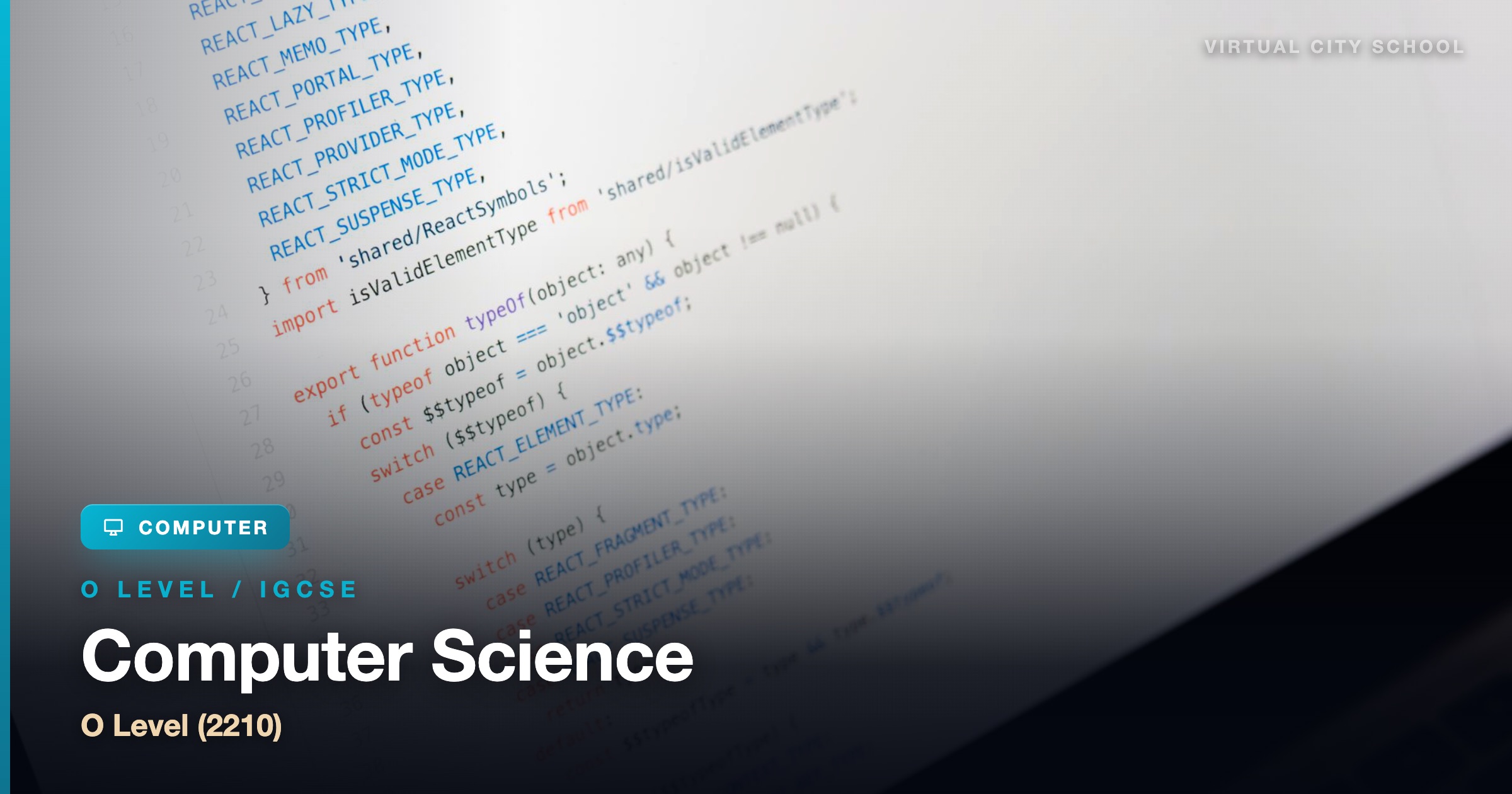 Computer Science — O Level (2210)