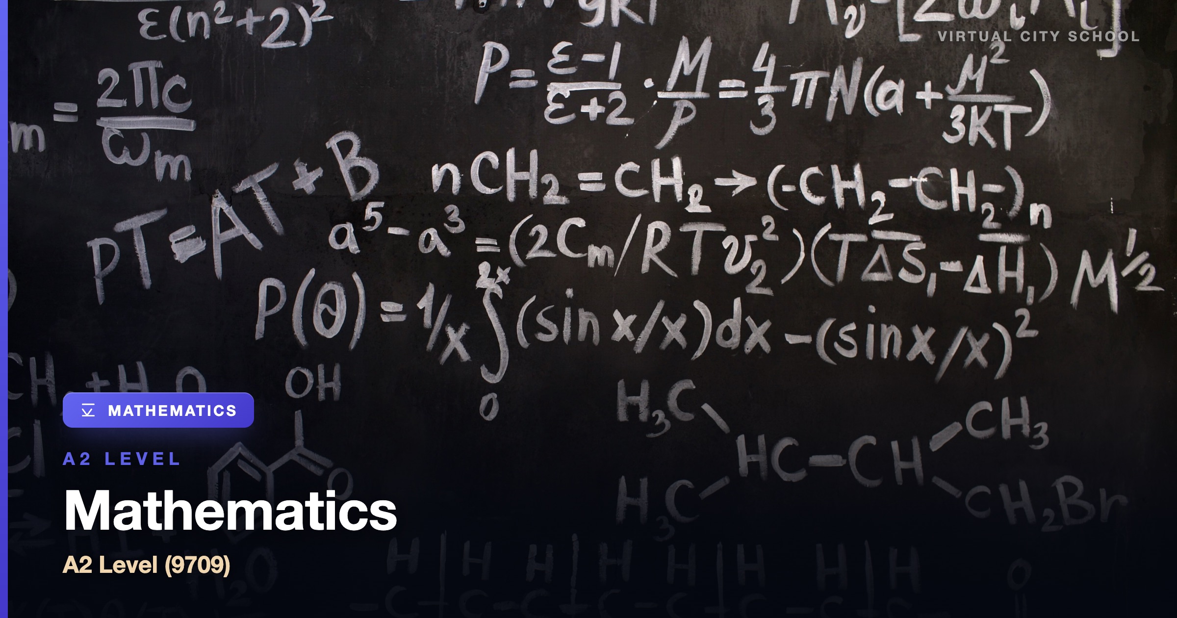 Mathematics — A2 Level (9709)